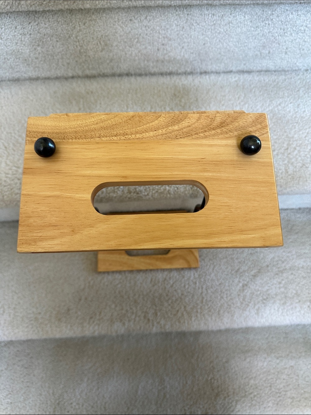 Wood and Metal Wine Rack - Picture 5 of 9